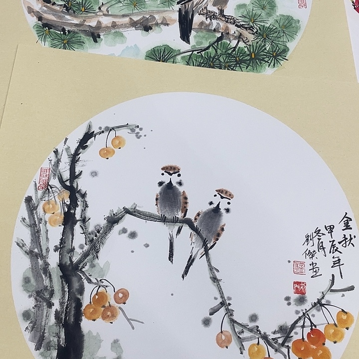 国画一****2刘杰老师作品 66666