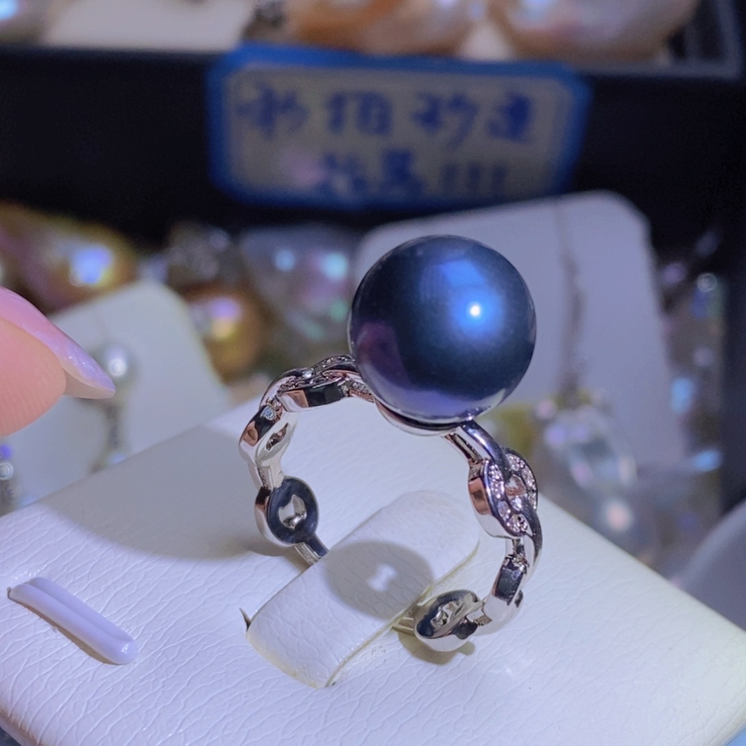 合金淡水珍珠天然珍珠无染色，无优化