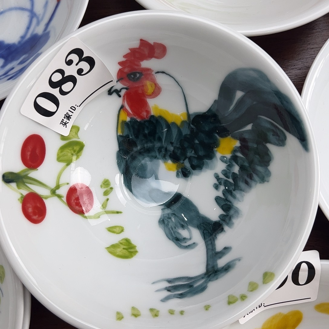 瓷片景德镇陶瓷手工手绘制作