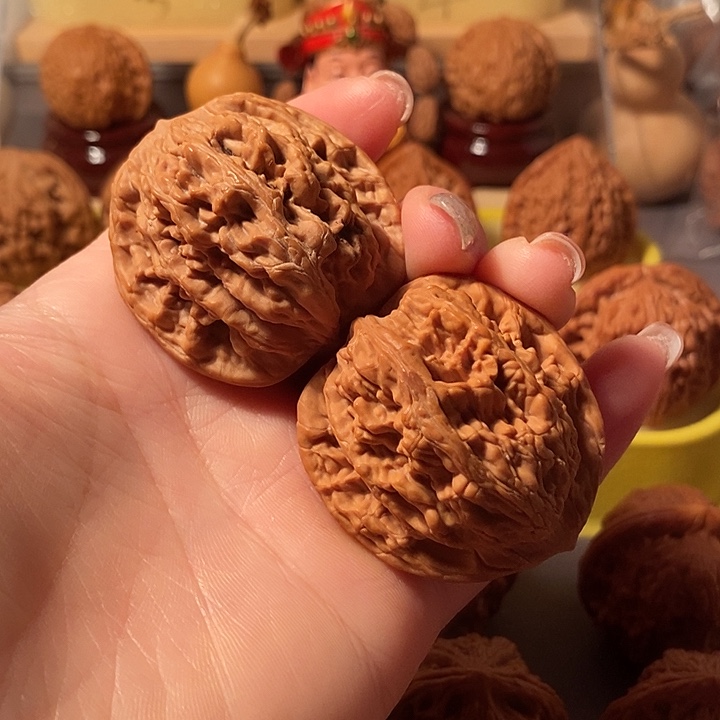 晚***9文玩核桃吊坠41➕虎头