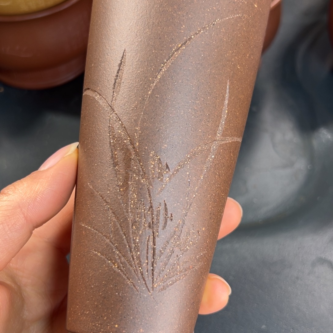 紫砂茶杯微瑕不退不换