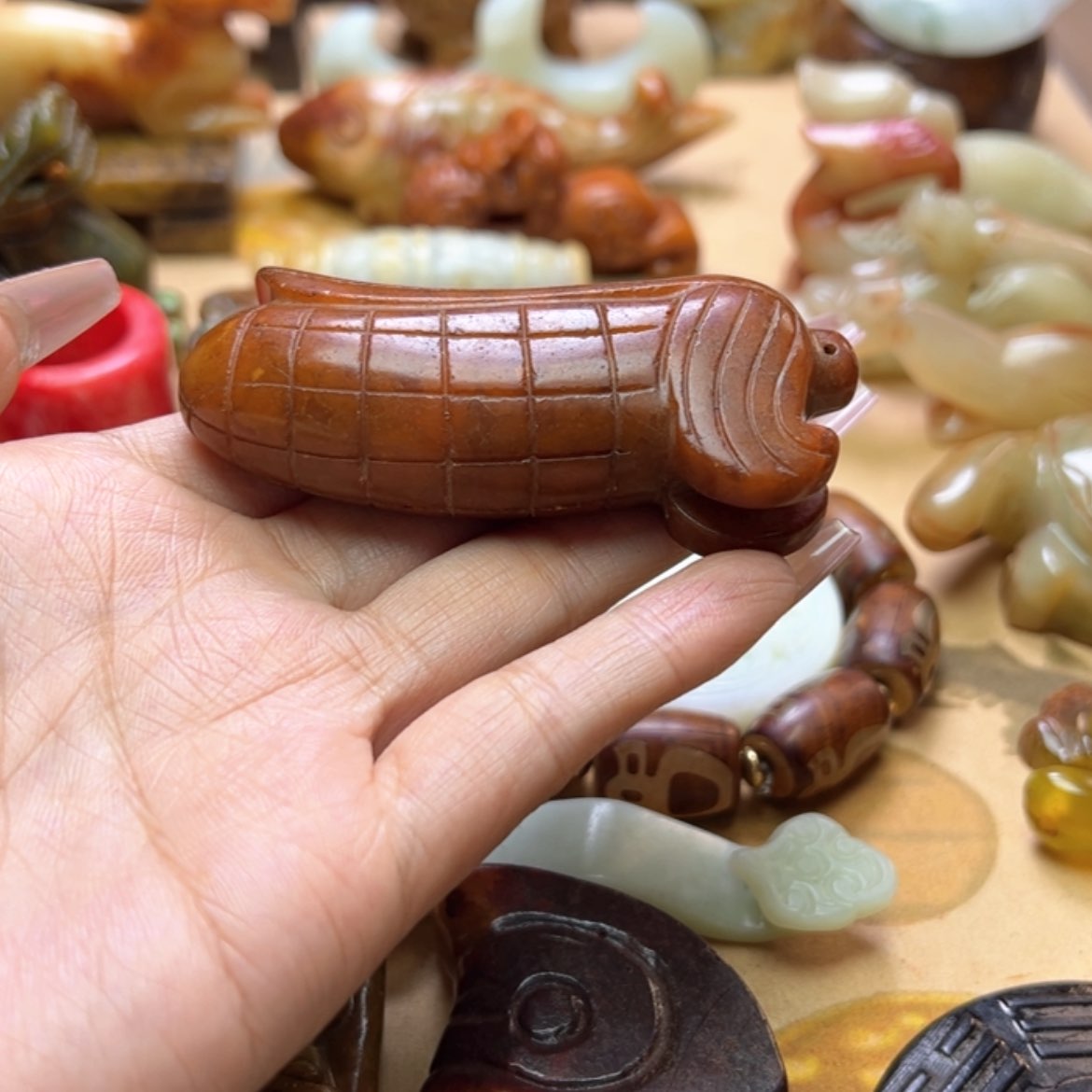 【闪购商品】蛇纹石玉颈饰未镶嵌