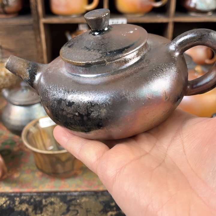杯柴烧茶器主人壶壶