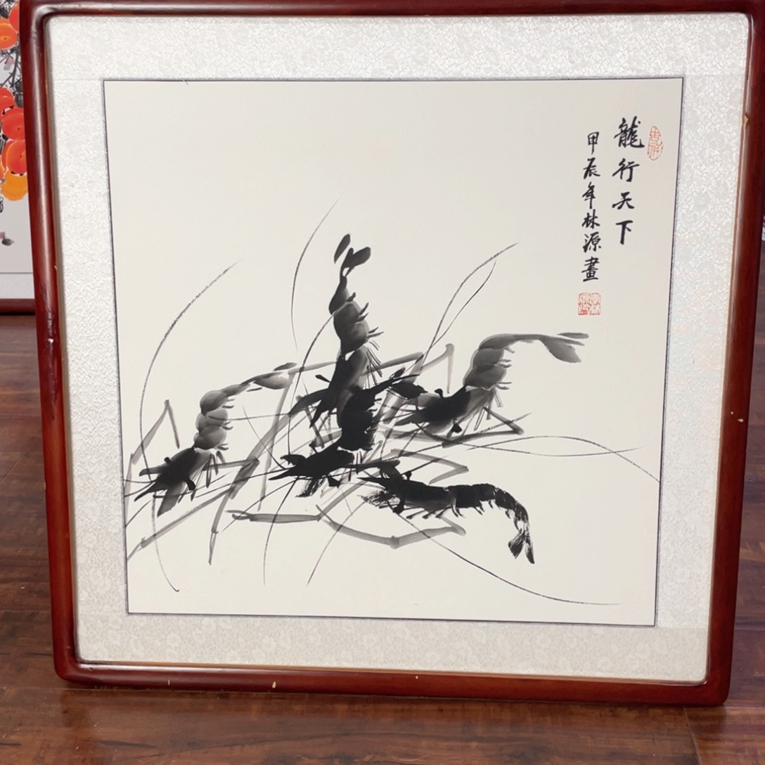 国画带框尺寸63*63厘米