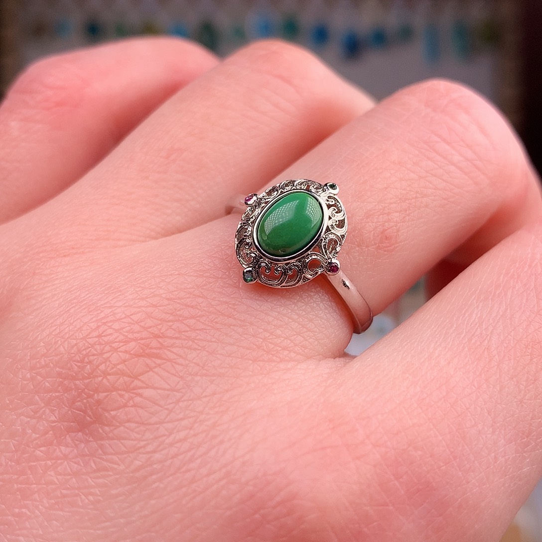 绿松石戒指未镶嵌