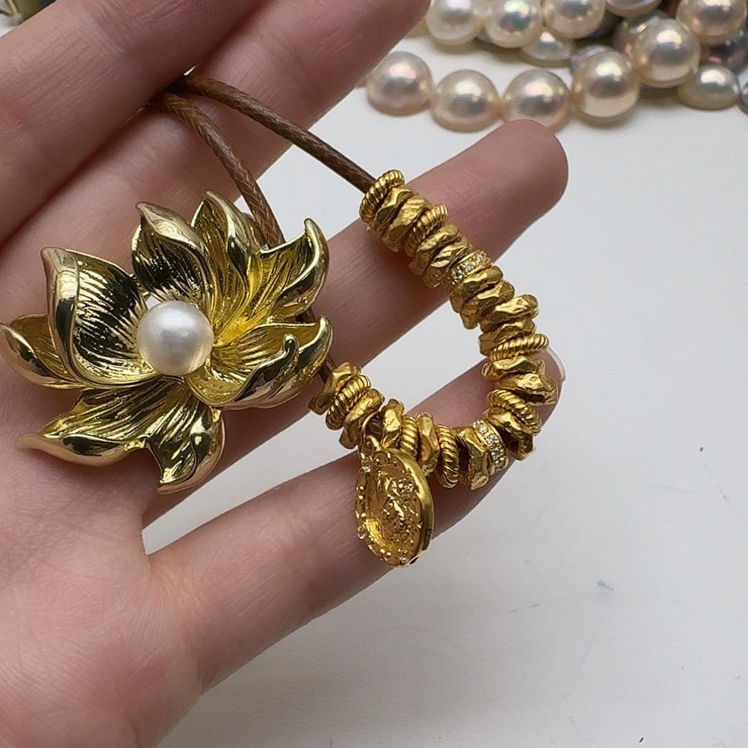 淡水珍珠未镶嵌颈饰