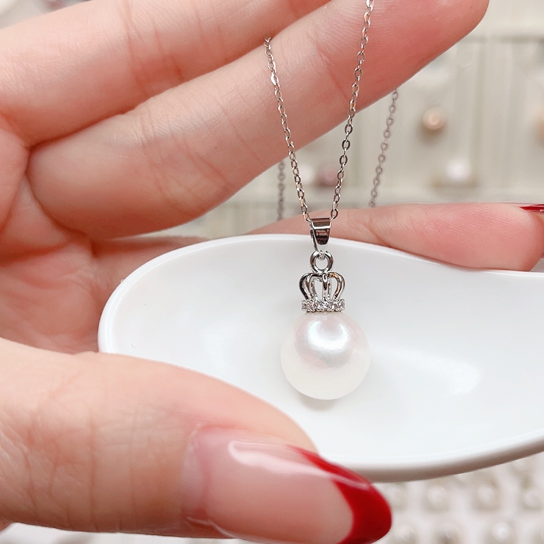 吊坠(赠链)淡水珍珠合金