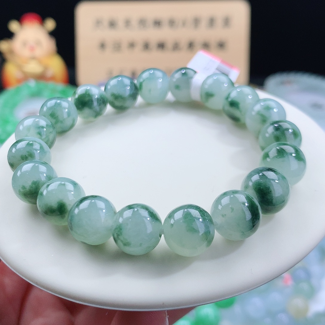 翡翠手链未镶嵌卡10