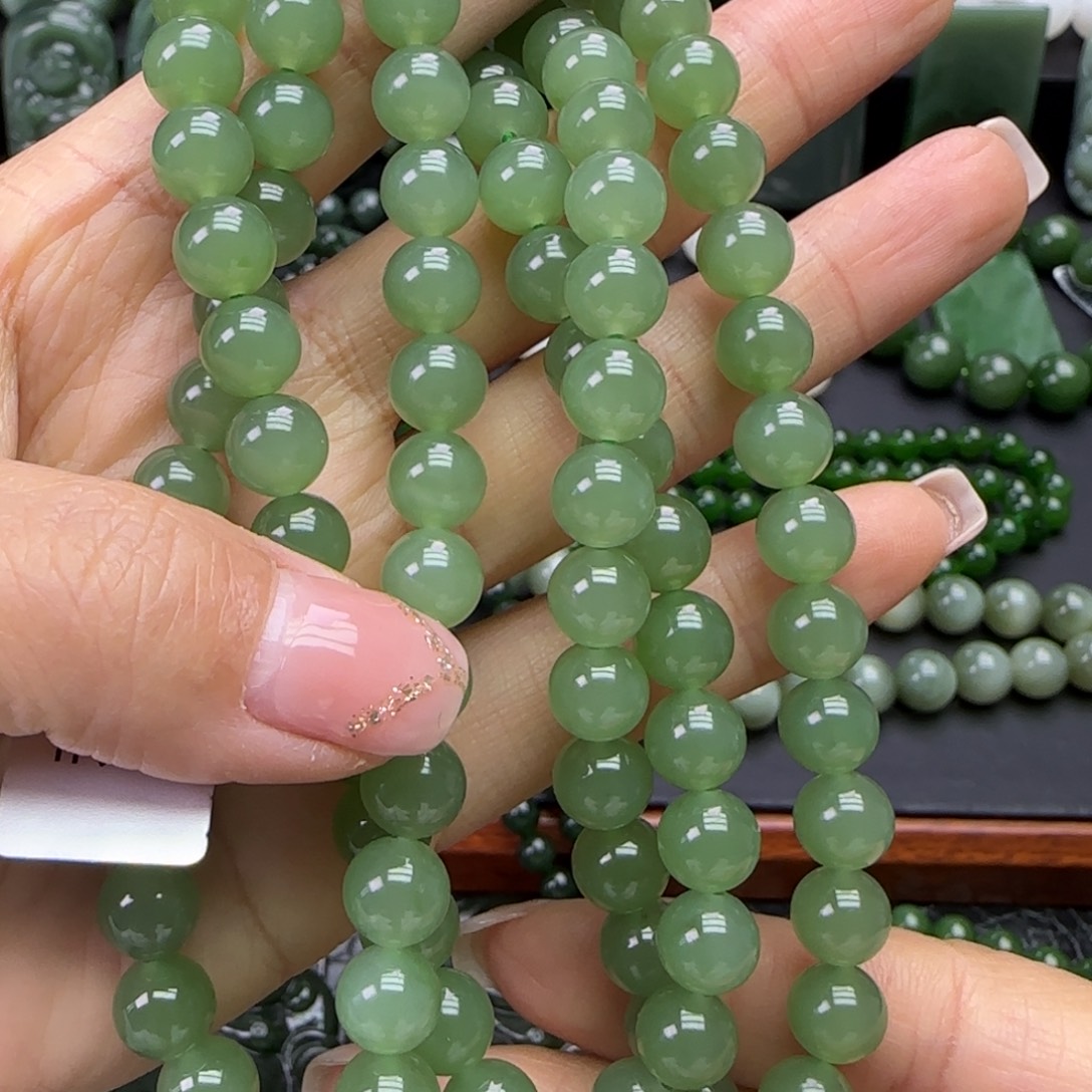 和田玉银S925镶嵌珠宝奇石