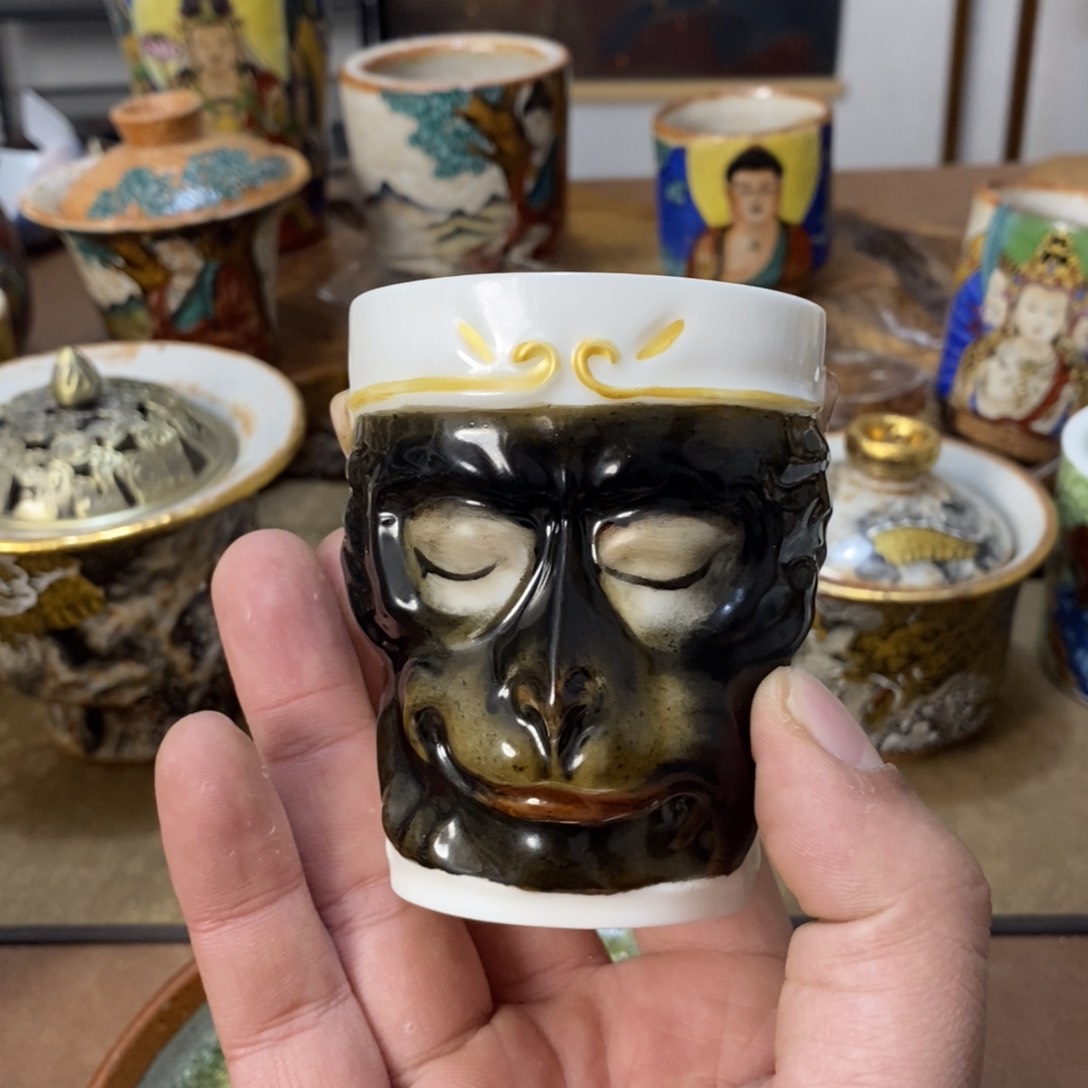 手工制作的一款悟空杯