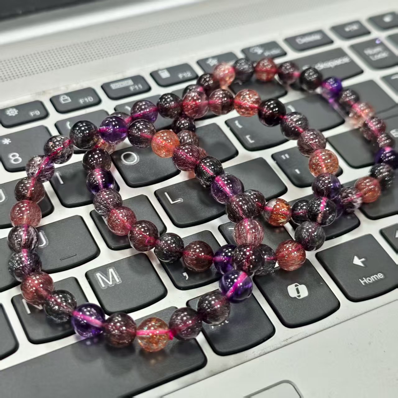 【书记甄选】天然超七单圈手链 多样式发一件 约7mm 3765XC