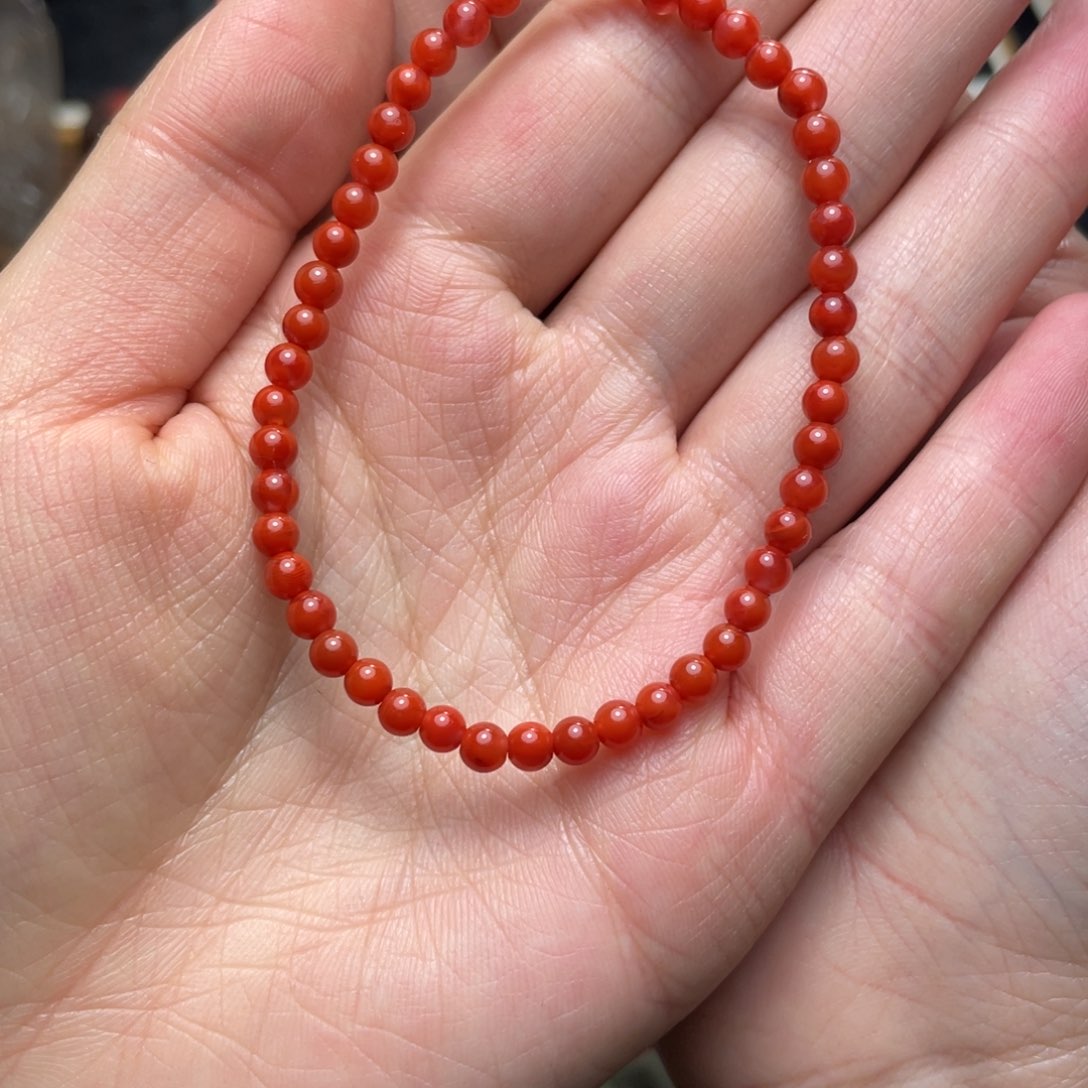 南红玛瑙颈饰未镶嵌