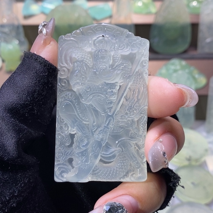 岫玉吊坠未镶嵌吊坠