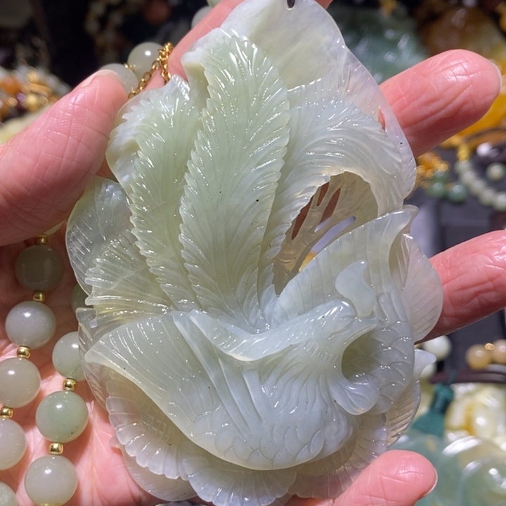 岫玉岫玉吊坠未镶嵌