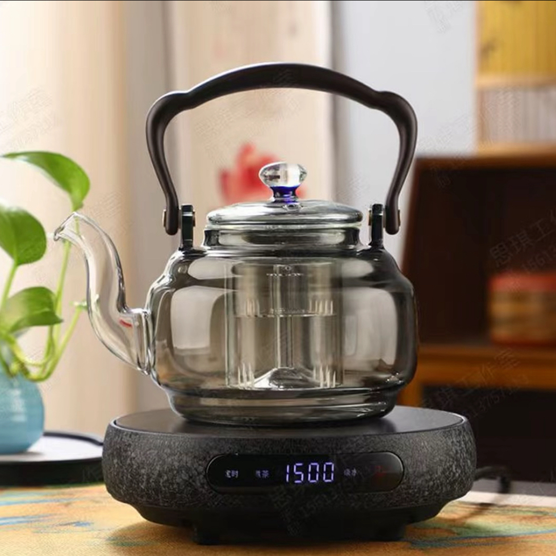 电陶炉煮茶器用耐高温茶水分离电陶炉专用茶具提梁壶煮茶器家用