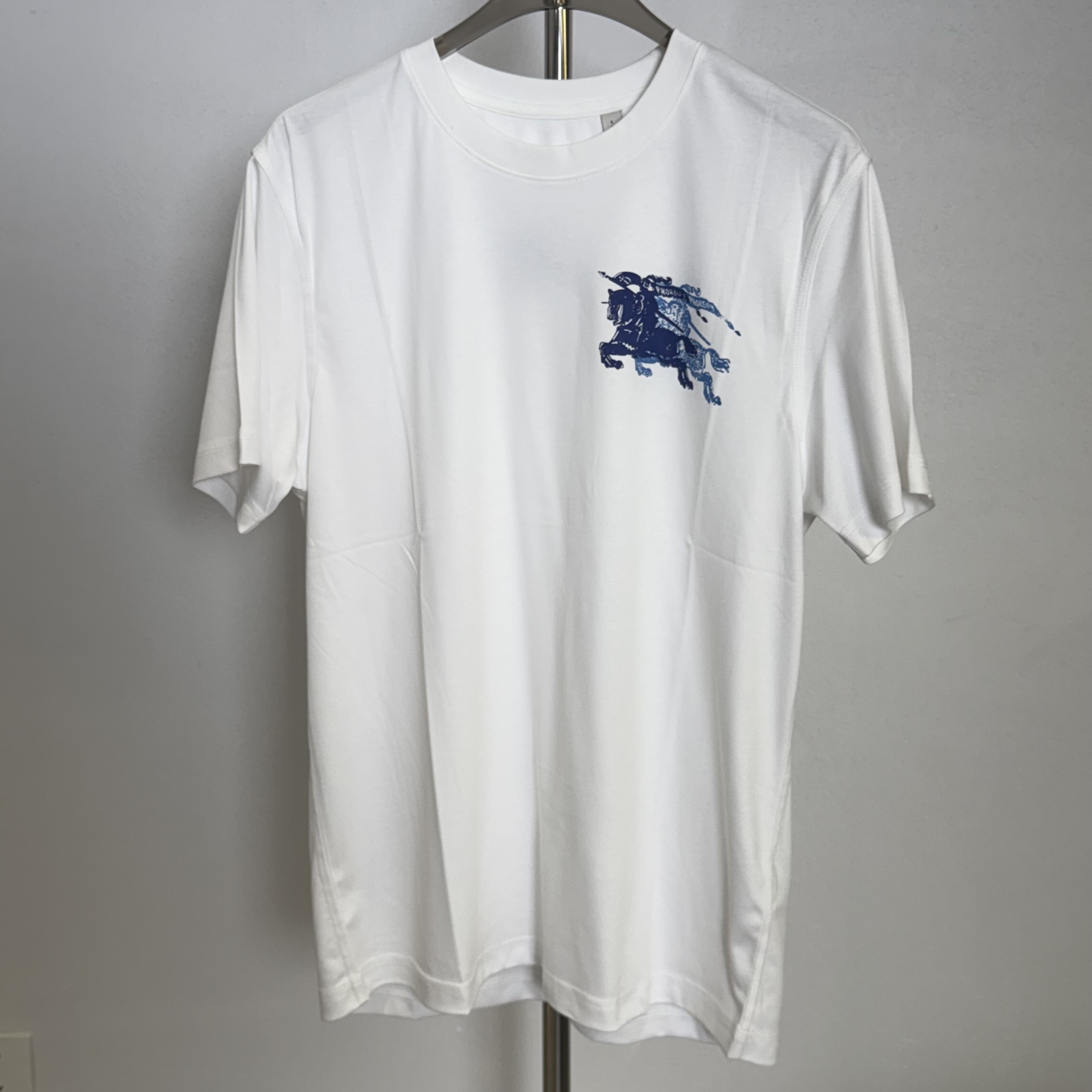 99新 BURBERRY/博柏利 战马印花标T恤 67971