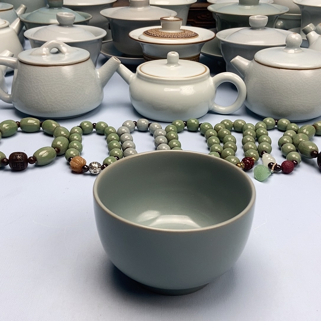 杯仿古釉罗汗杯原矿原釉原产地