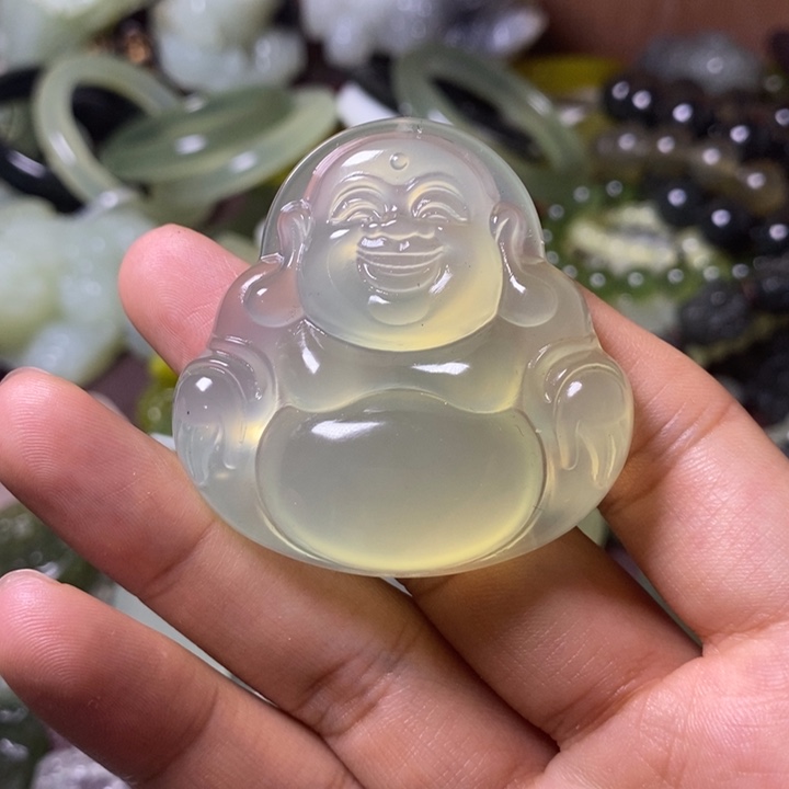 岫玉岫玉颈饰未镶嵌****