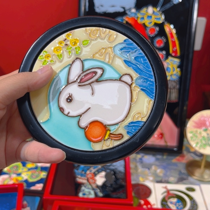 瓷片瓷板画艺术作品