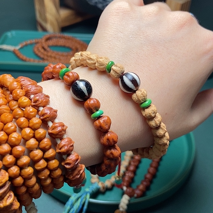 柏香籽/百香籽吊坠148莲花