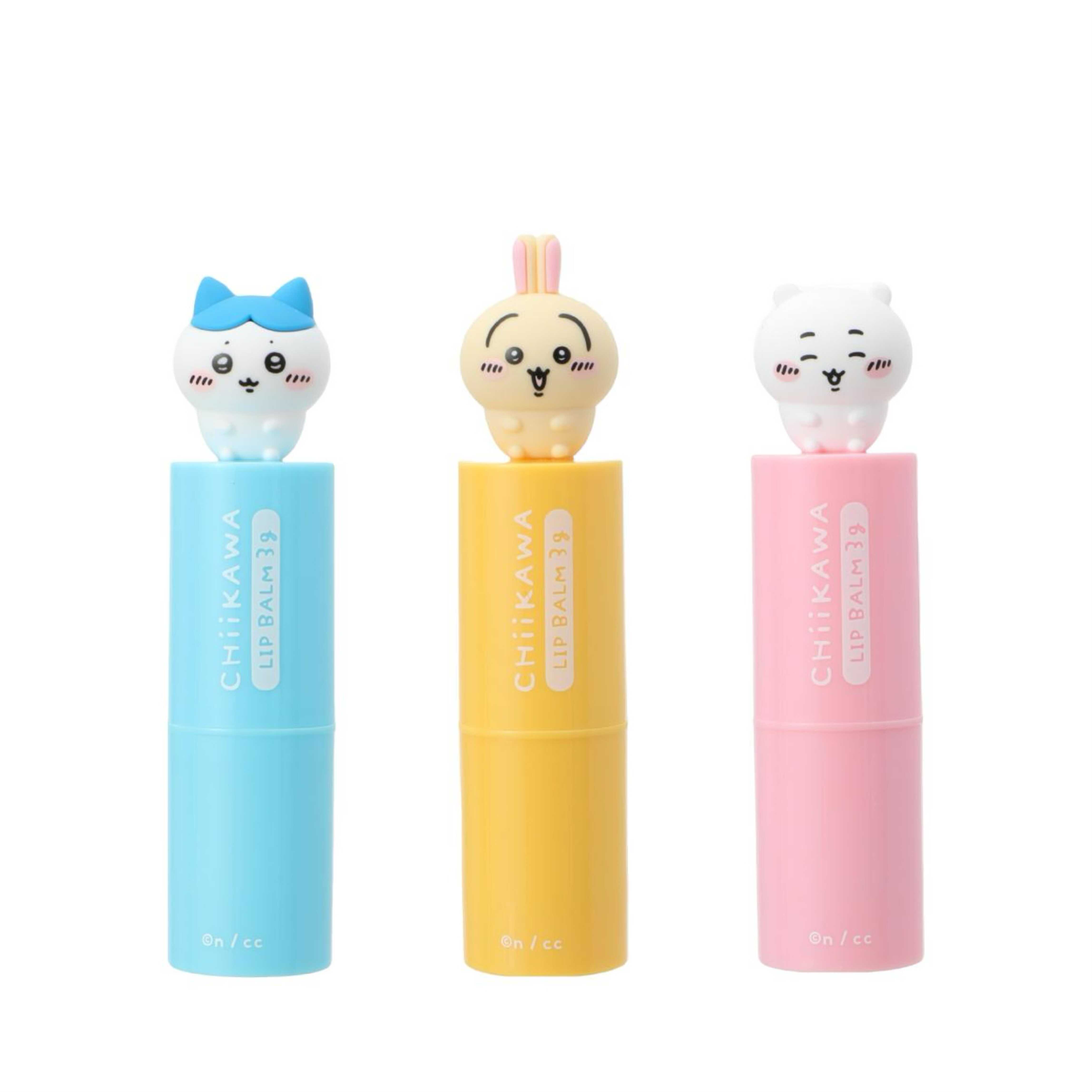 MINISO名创优品chiikawa系列水嫩护唇膏蜂蜜味乌萨奇正版联名周边