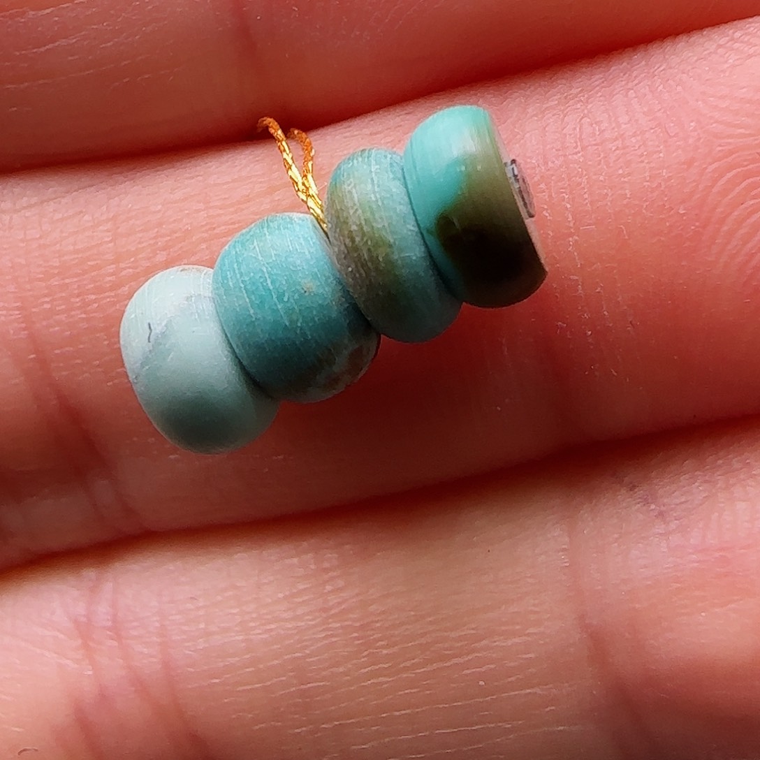 绿松石珠宝半成品未镶嵌