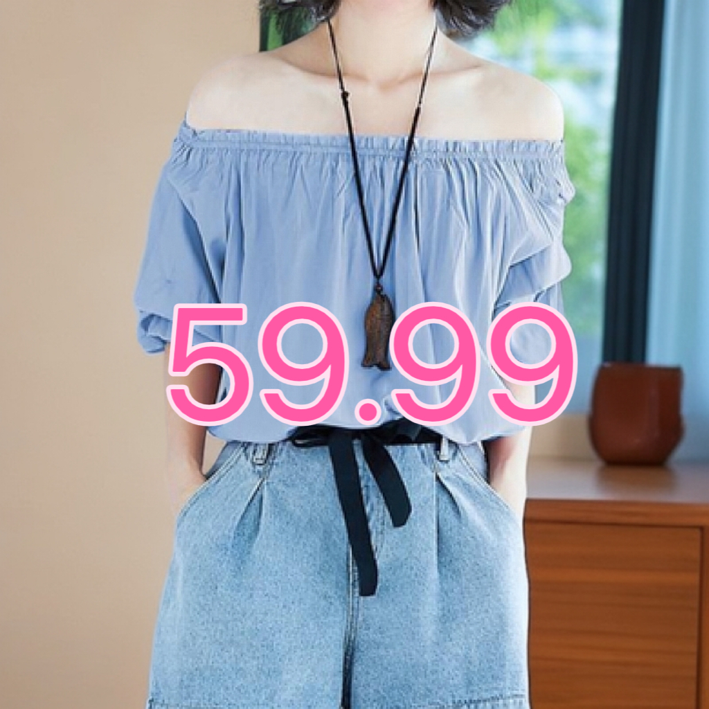 单肩牛仔设计师小众上衣时尚套装套装女装肩包衬衫手拿包宽松