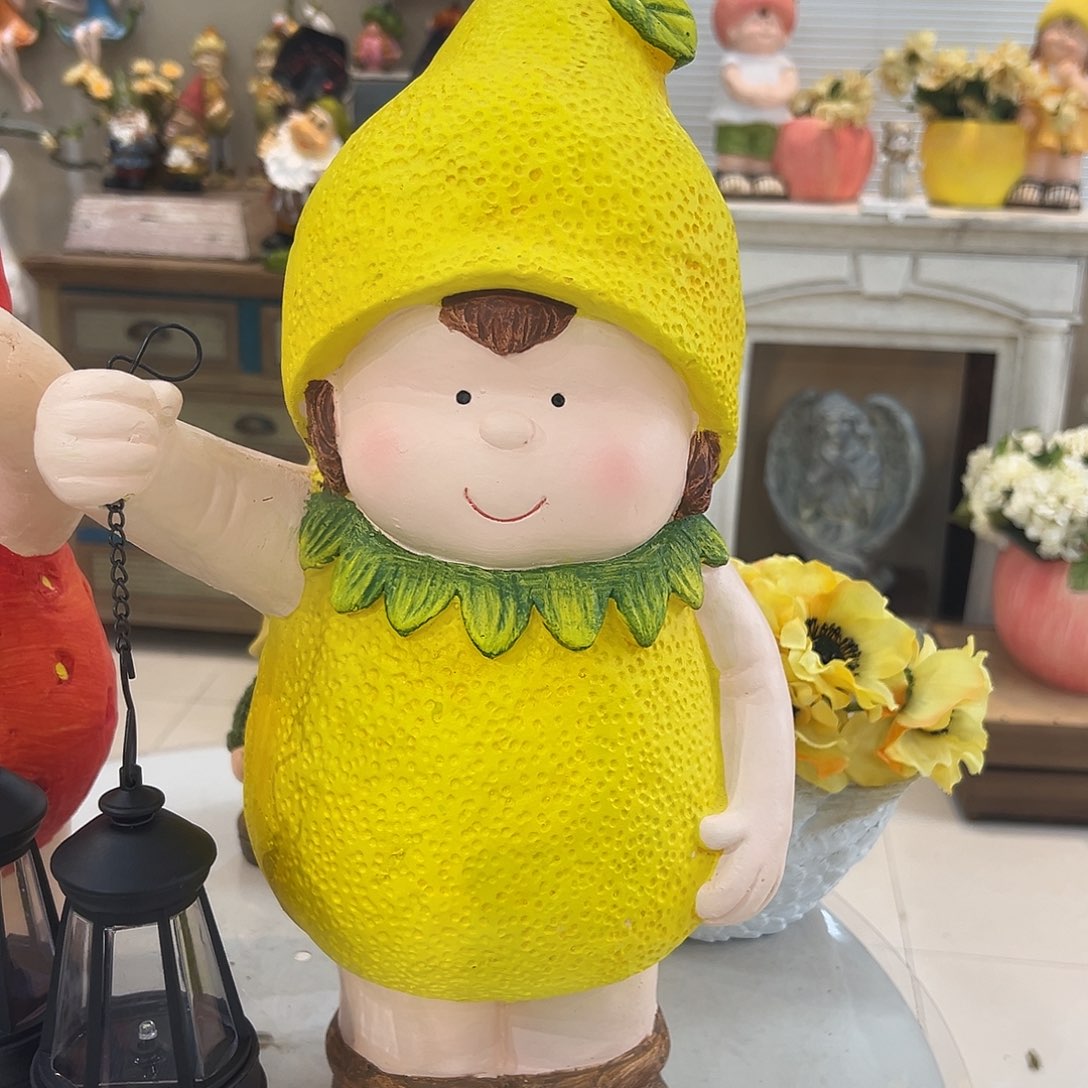 花园摆件红红火火