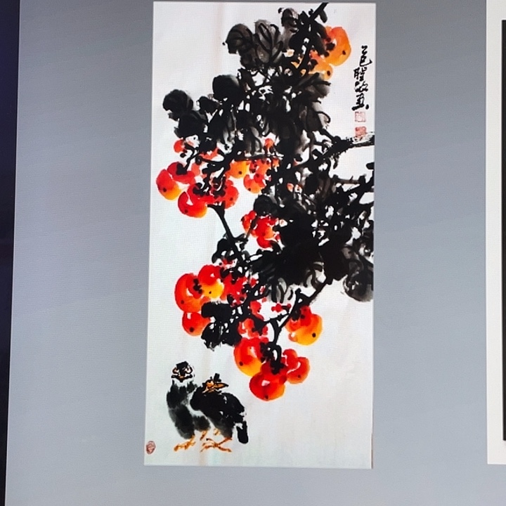 国画张圣敏先生纯手绘作品