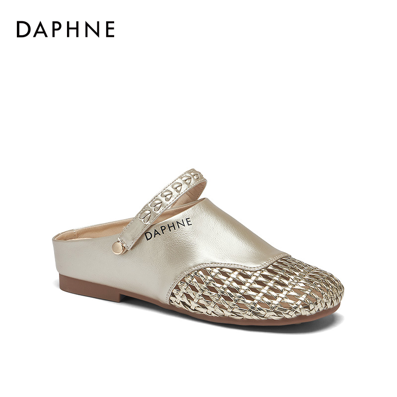 达芙妮镂空包头凉鞋女款2025新款夏季外穿女士女鞋夏款zc