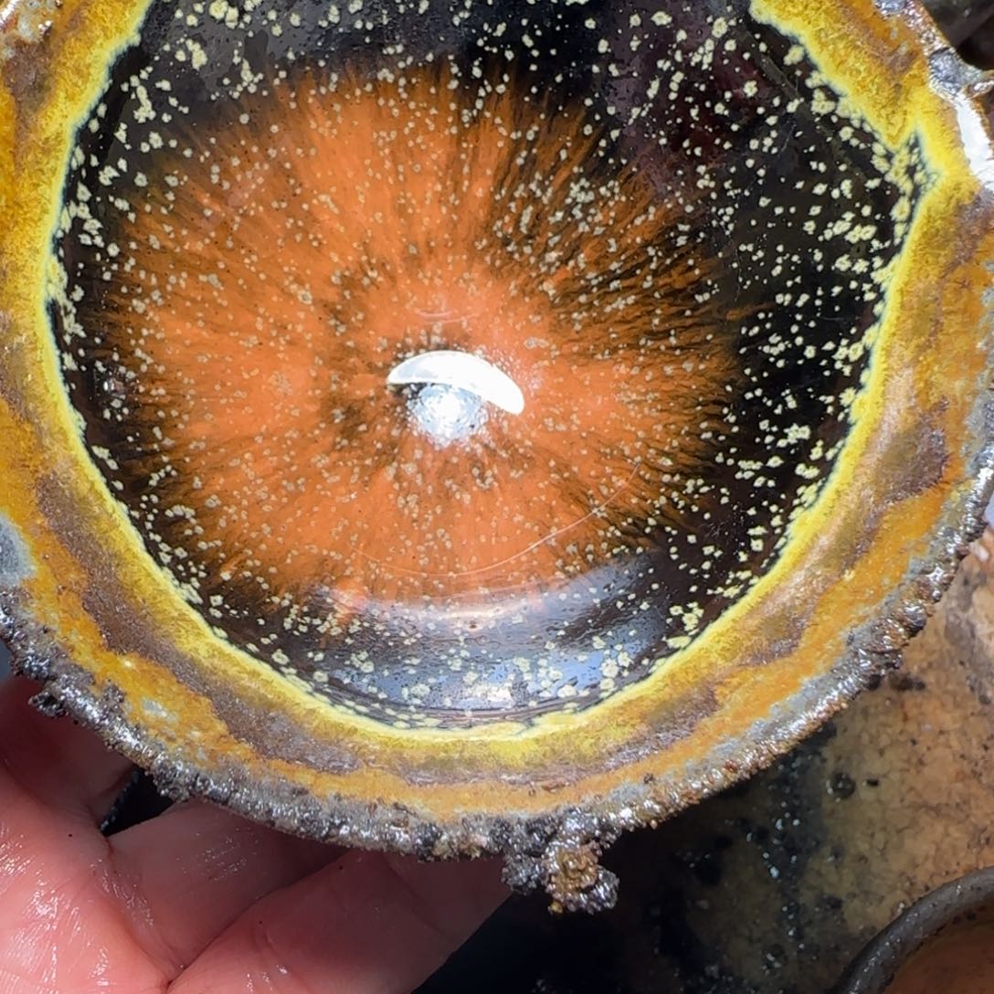 九***歌柴烧建盏茶盏茶杯98