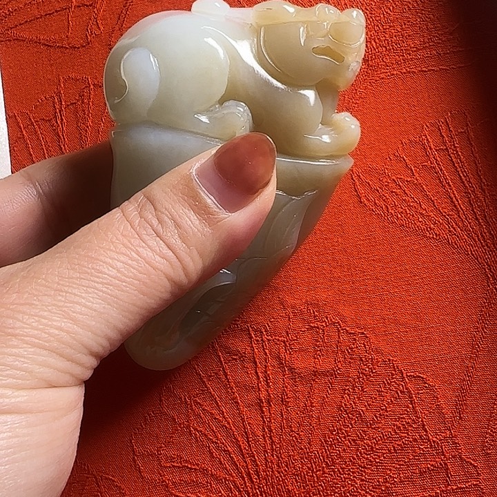 天***翔和田玉（糖玉）未镶嵌挂件