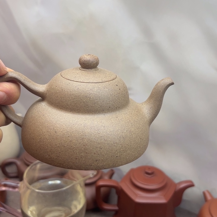 紫砂茶壶清段福禄230c c