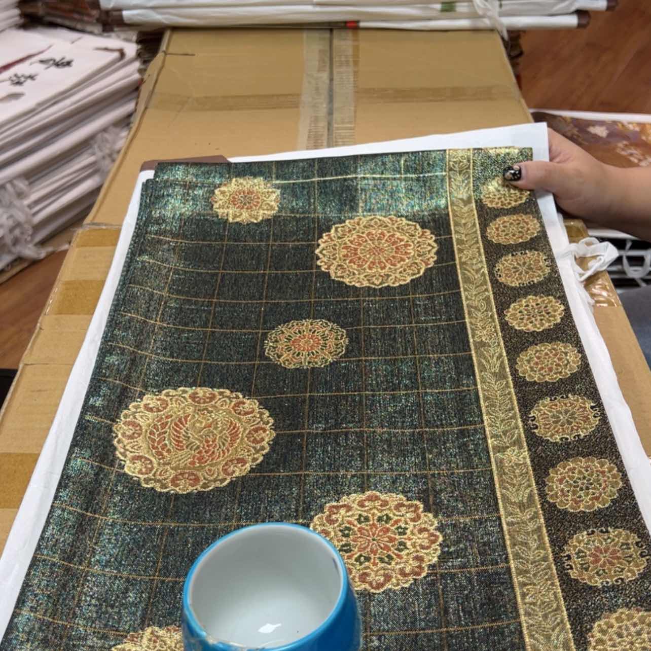 【闪购商品】飞*！陶瓷马克杯带盖勺