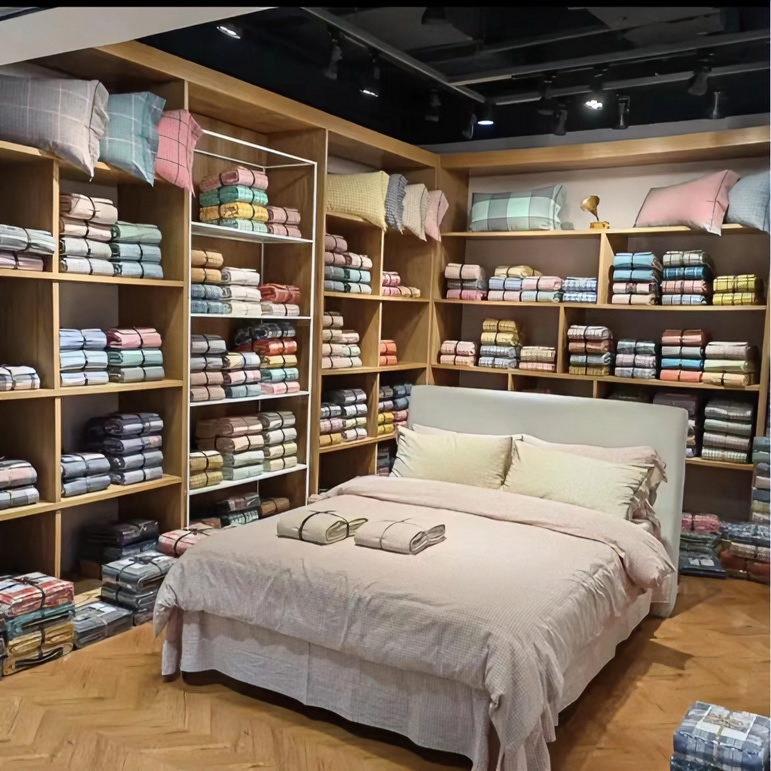 【晴美】高定款高支高密超细旦长绒棉印花四件套-每日一盲