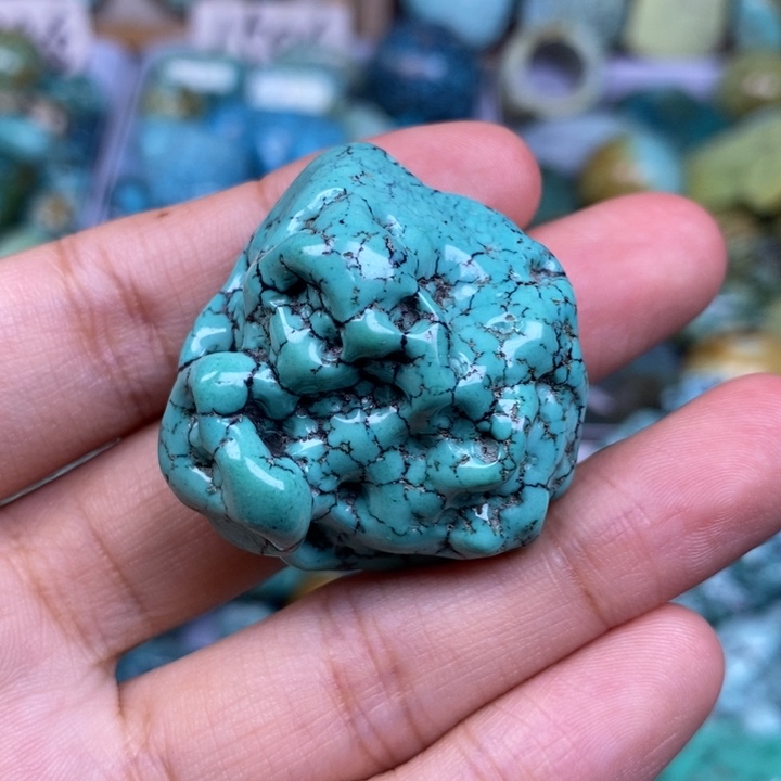 未镶嵌绿松石颈饰