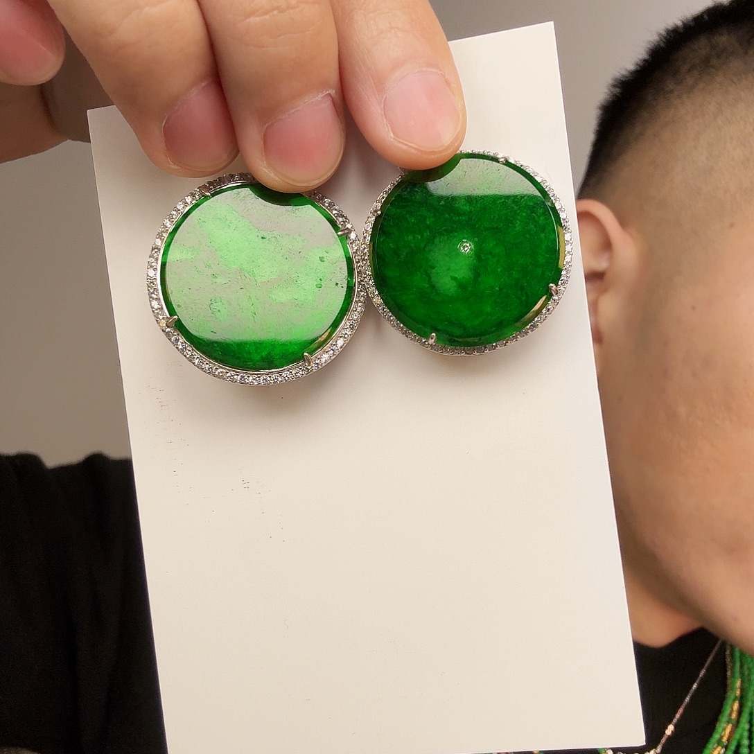 翡翠未镶嵌颈饰多样性发货只发一件