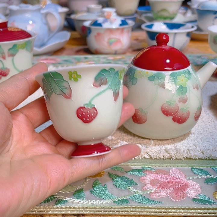 【闪购商品】嘻****瓜树莓壶➕清如杯