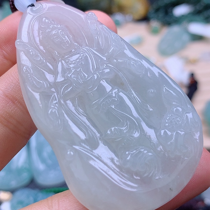 【闪购商品】翡翠颈饰未镶嵌翡翠吊坠