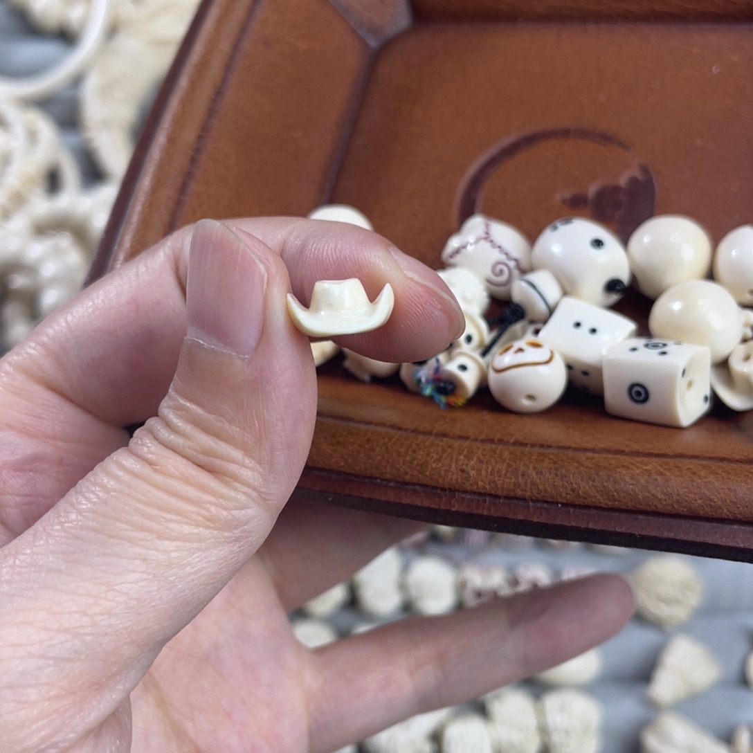 猛犸象牙手串/手链/手镯牛仔帽子