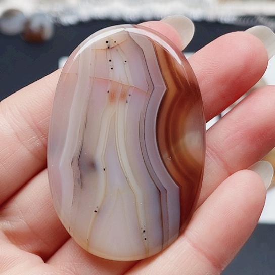 玛瑙/玉髓珠宝半成品未镶嵌