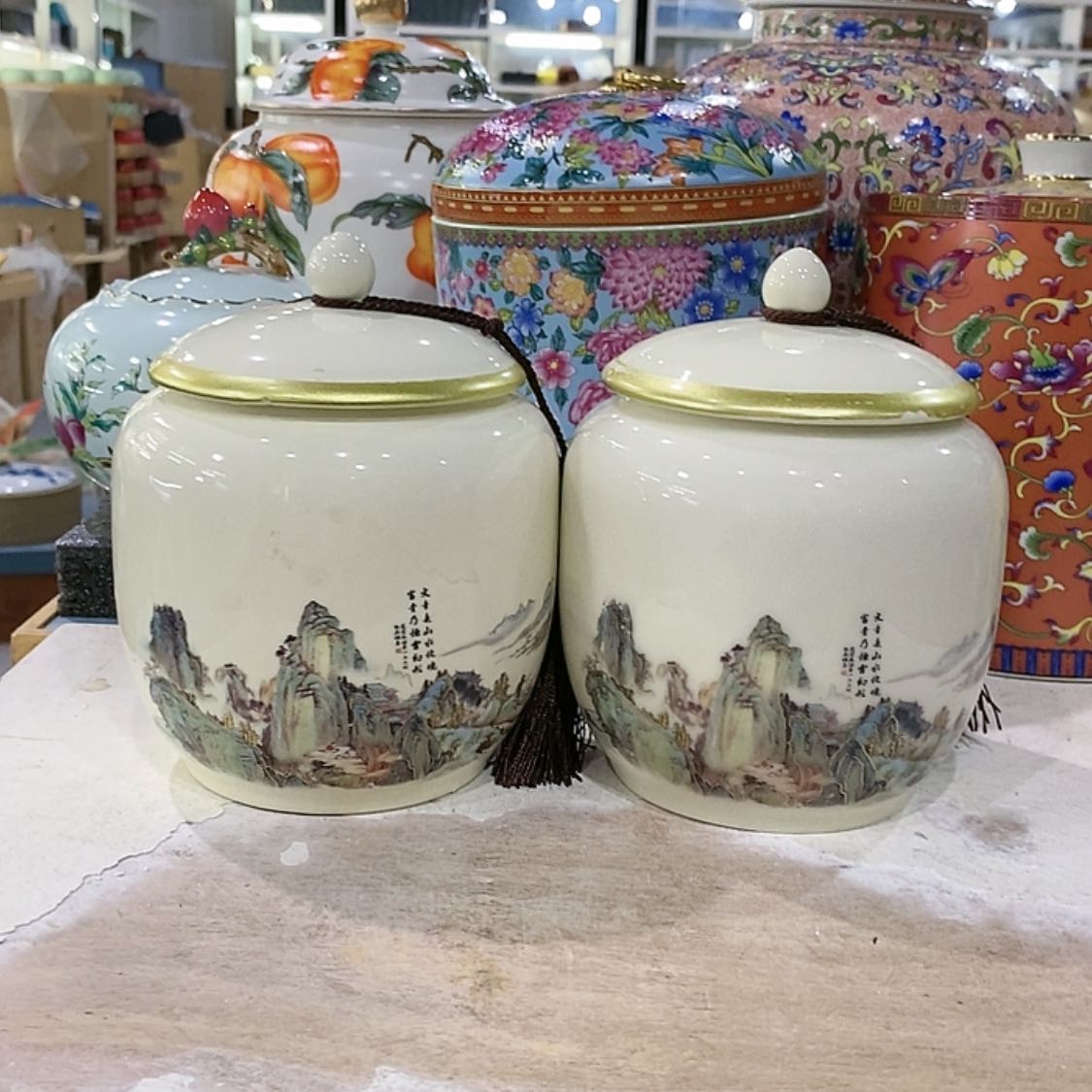 【闪购商品】罐茶叶罐陶瓷茶叶罐