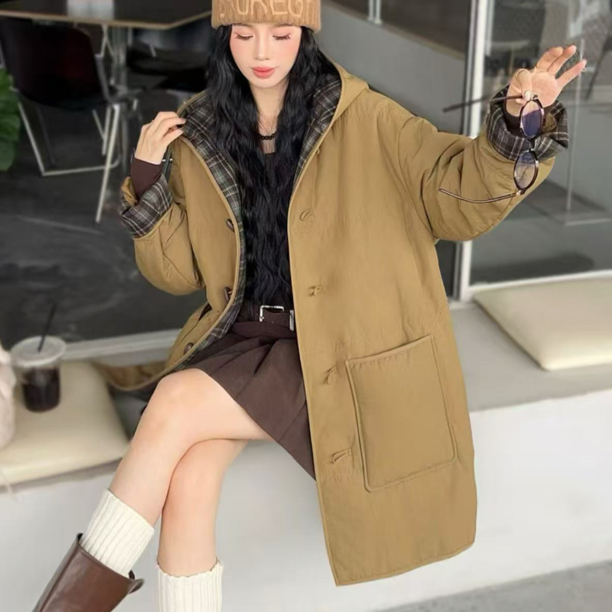 超级推荐连帽款棉服 品质超绝！