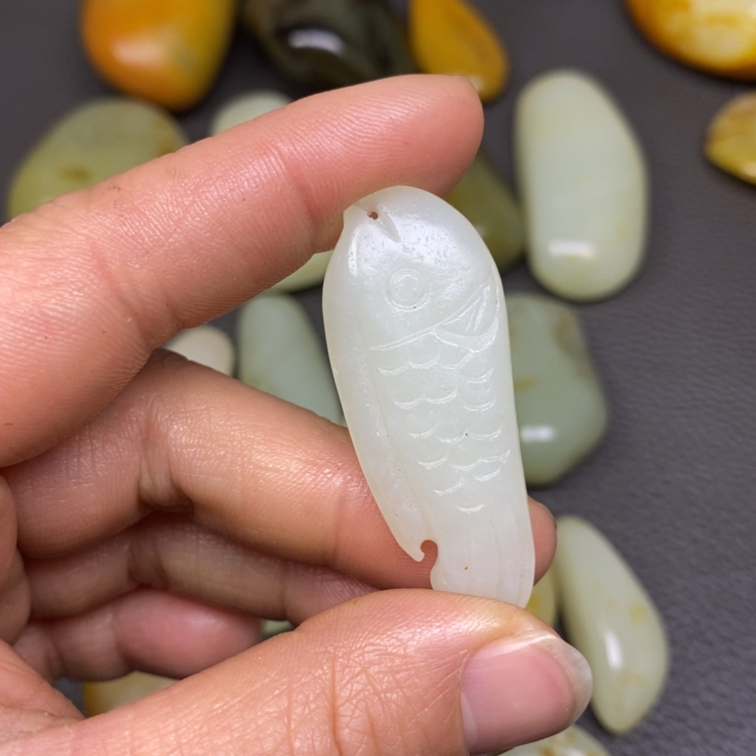 和田玉挂件未镶嵌