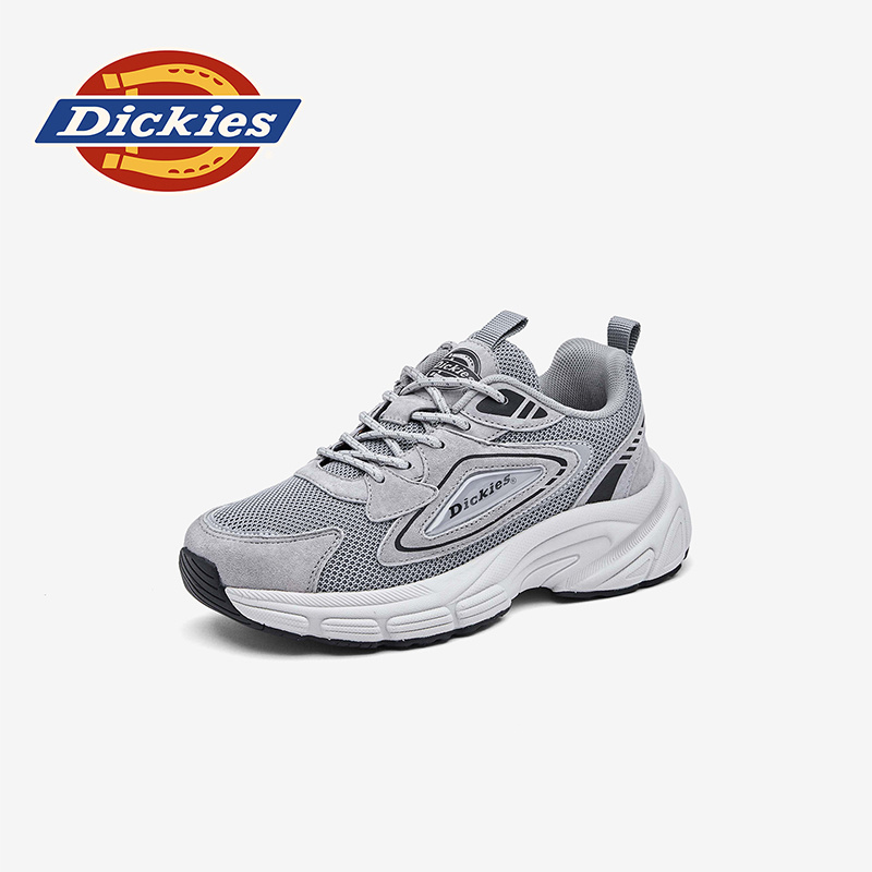Dickies童鞋2025秋季新款网面透气运动鞋防滑耐磨男童女童老爹鞋