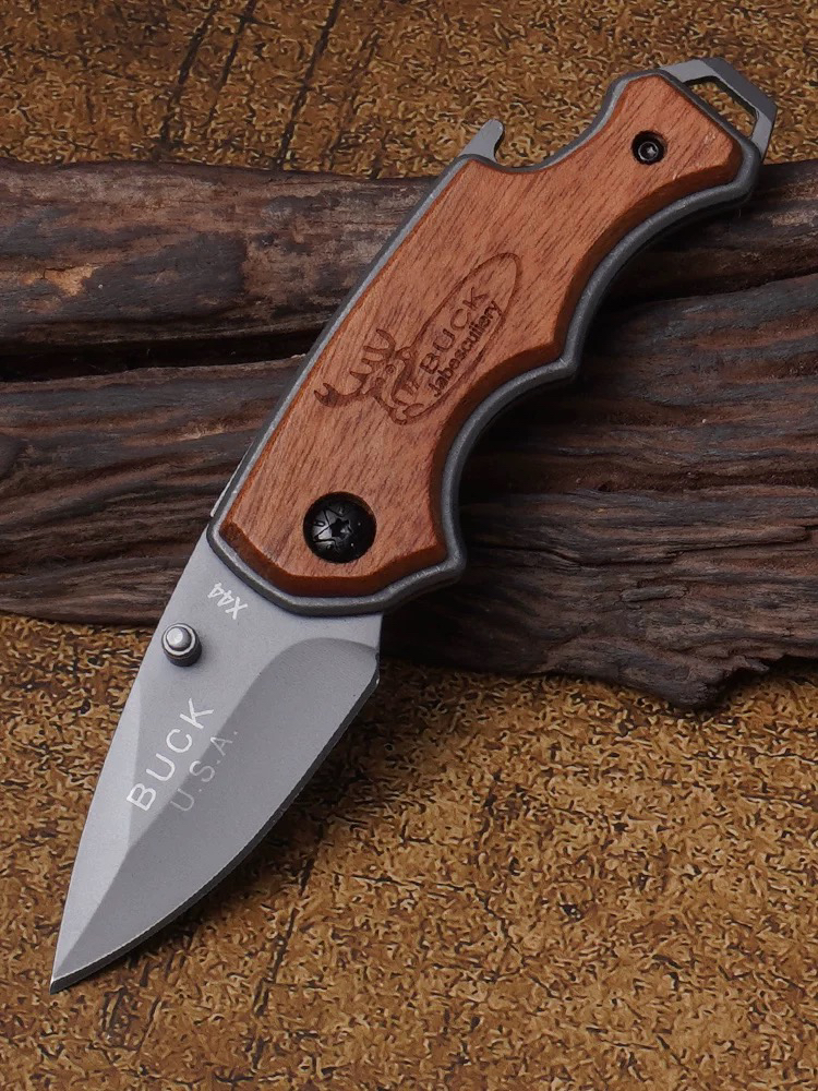 户外EDC钥匙挂扣迷你锋利小刀露营水果刀随身拆快递开箱便携工具