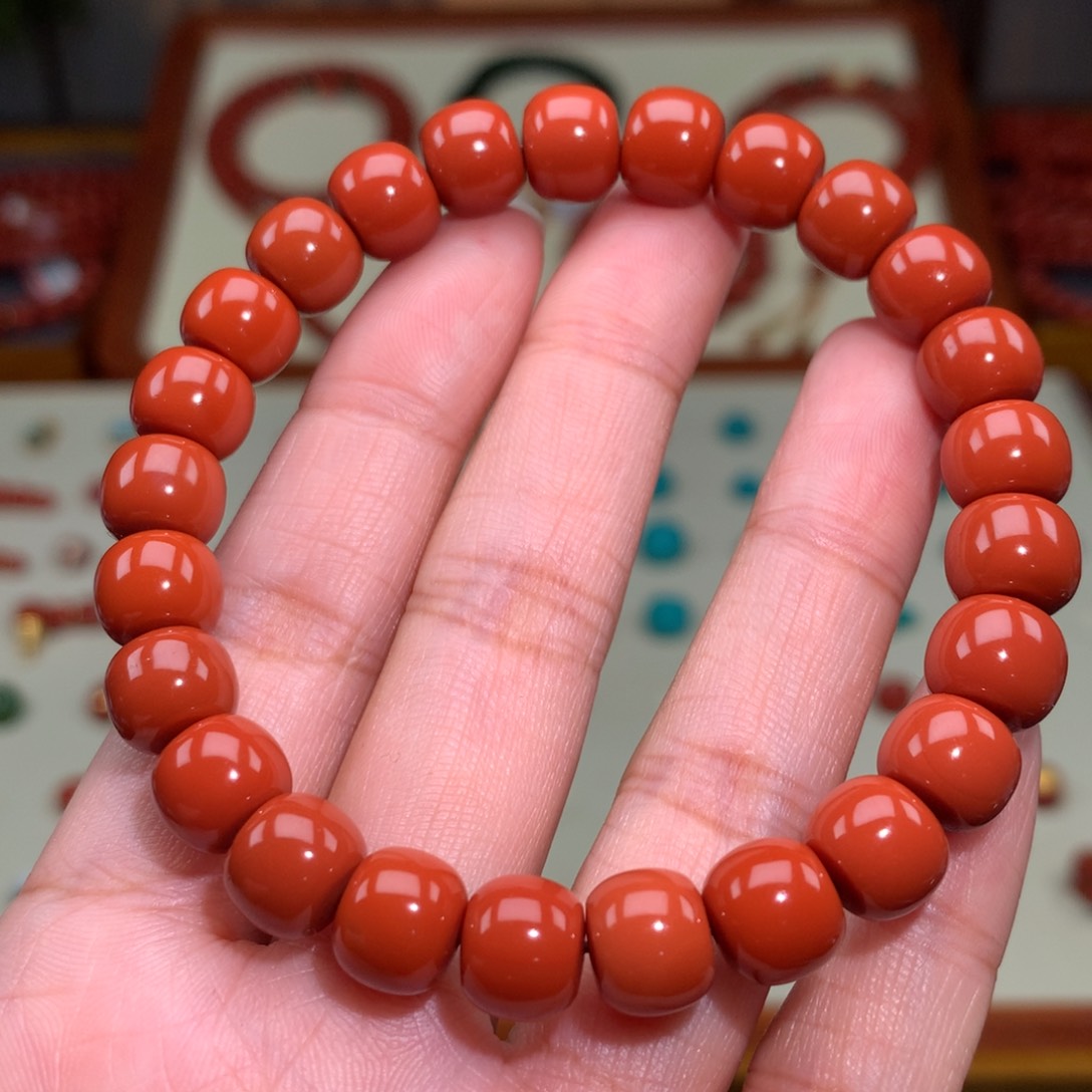 南红玛瑙颈饰未镶嵌