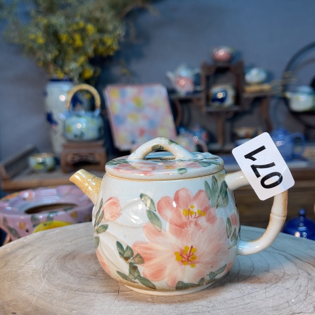 杯素浅陶瓷手工手绘