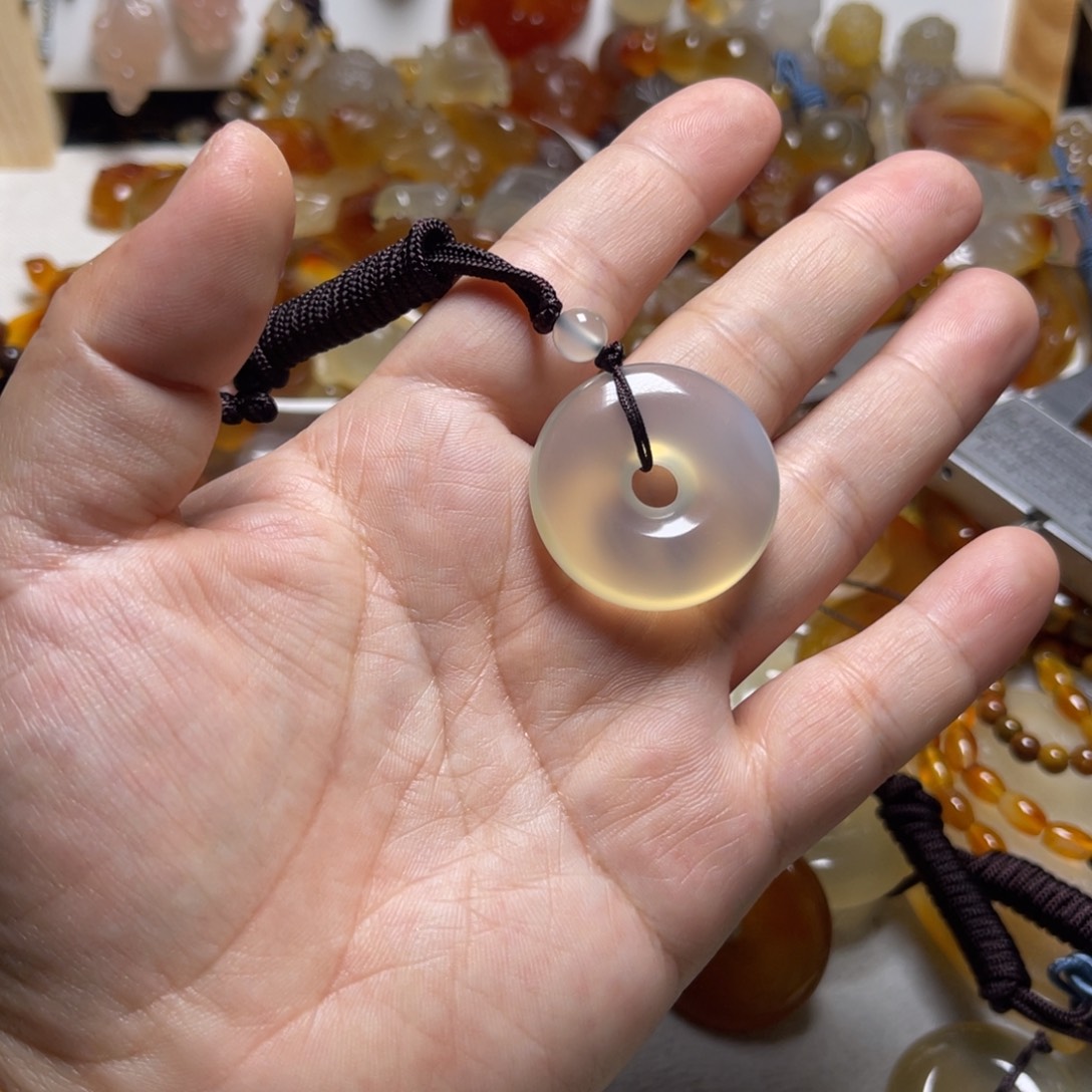 小***常玛瑙/玉髓未镶嵌颈饰005