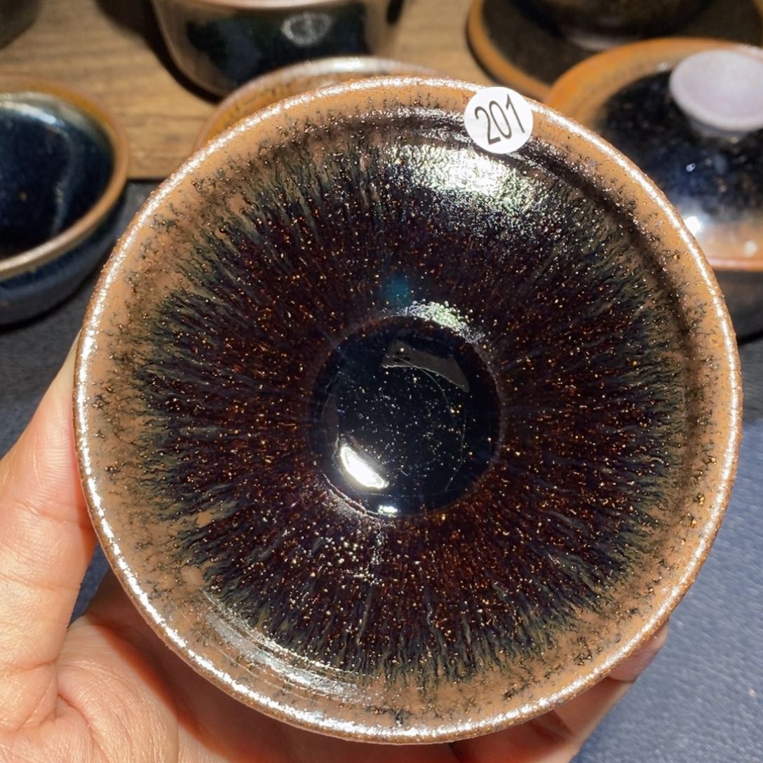 茶盏龙窑柴烧建盏201